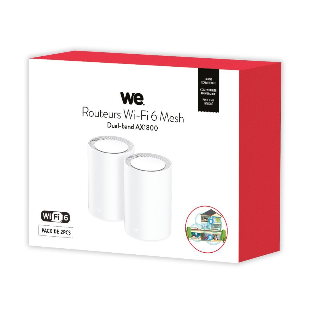 Routeurs Wifi Mesh wifi 6 WE