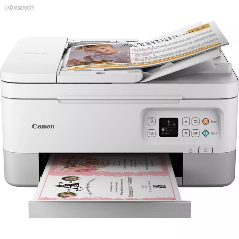 Imprimante Canon PIXMA TS7451i Blanc – Image 3